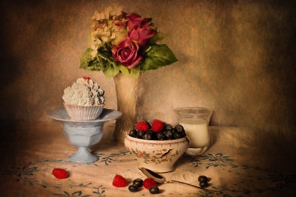 Photo Fleur rouge nature morte
 ouvrages d'art