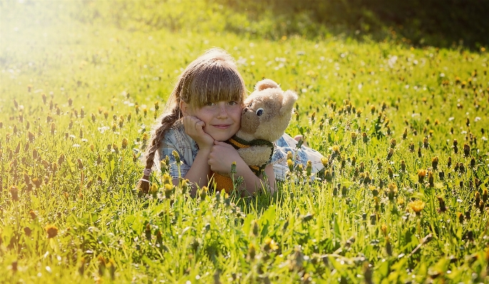 Nature grass person people Photo