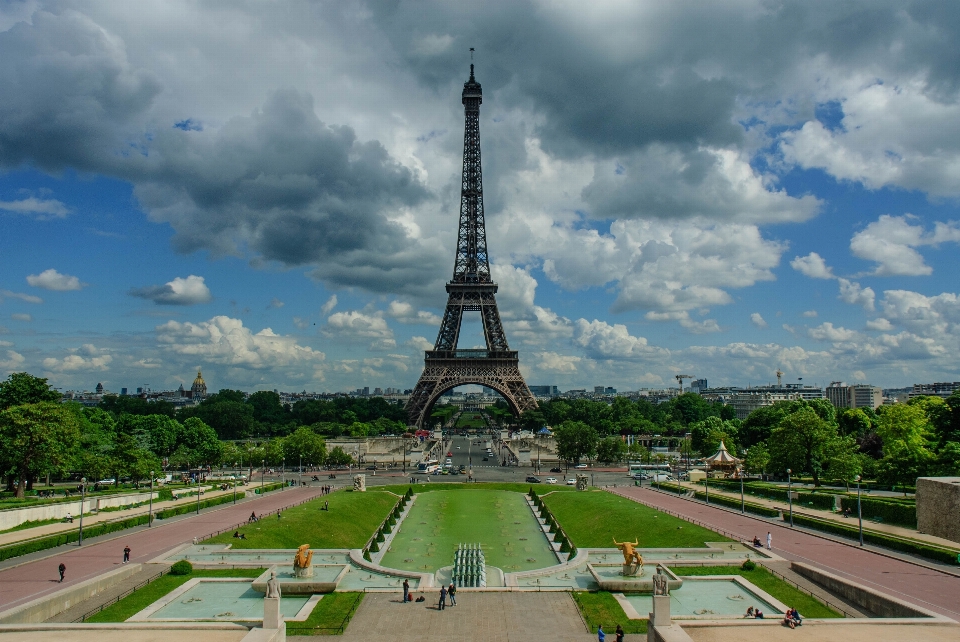 Architettura cielo città torre eiffel