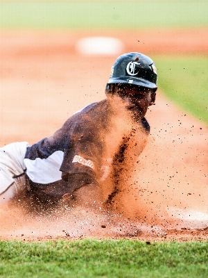 Baseball mud dust player Photo