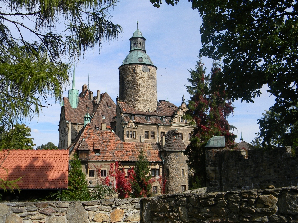 Stadt gebäude chateau
 dorf