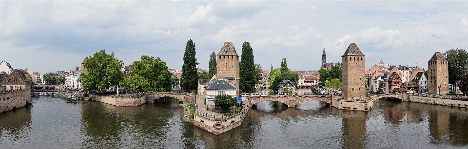 Brücke stadt fluss kanal
