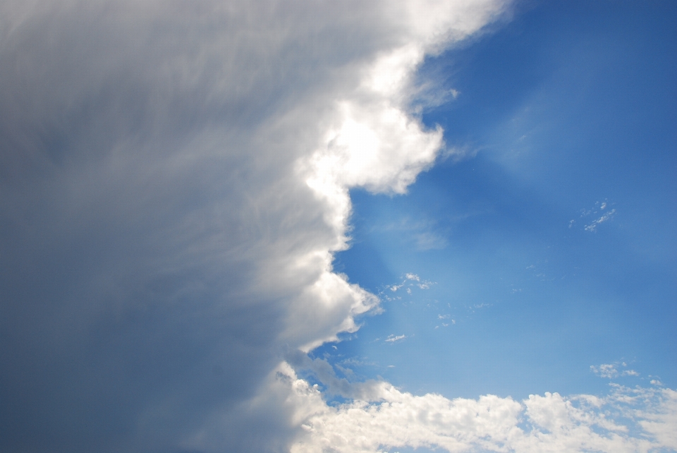 Horizonte luz nube cielo