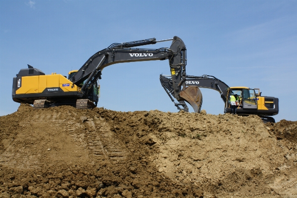 Sand building asphalt vehicle Photo