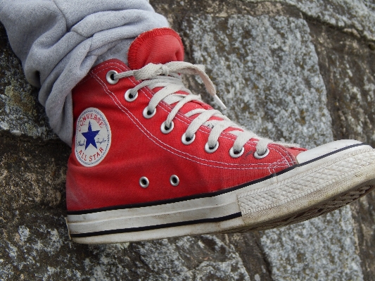 Shoe white boy spring Photo