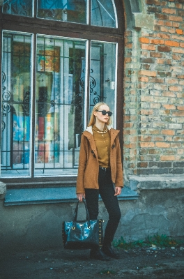 Girl woman hair road Photo