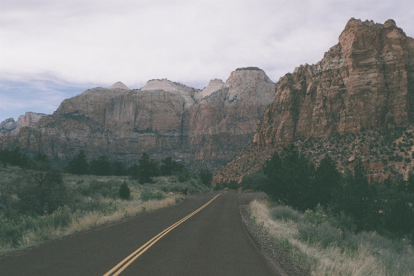 Landscape nature mountain road Photo