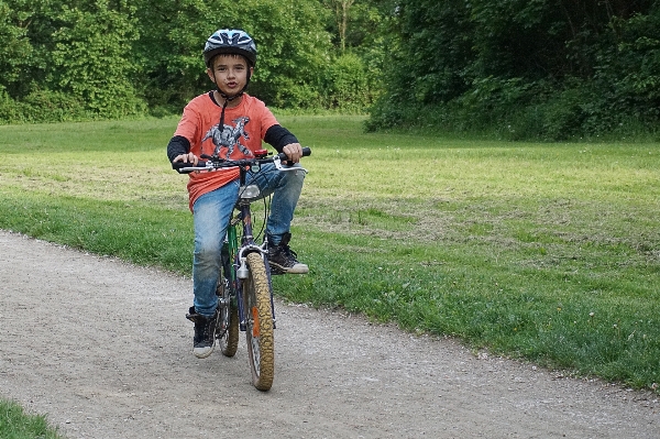 Sport meadow bicycle bike Photo