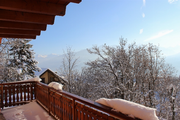 Landscape mountain snow winter Photo