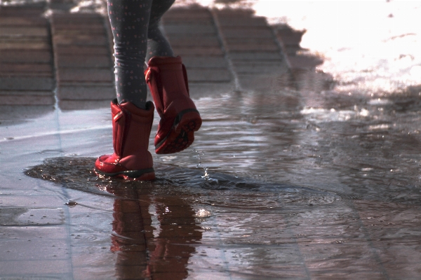 Sea water play rain Photo