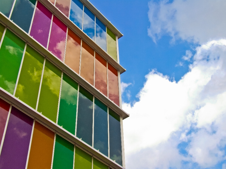 Cielo ventana vaso rascacielos