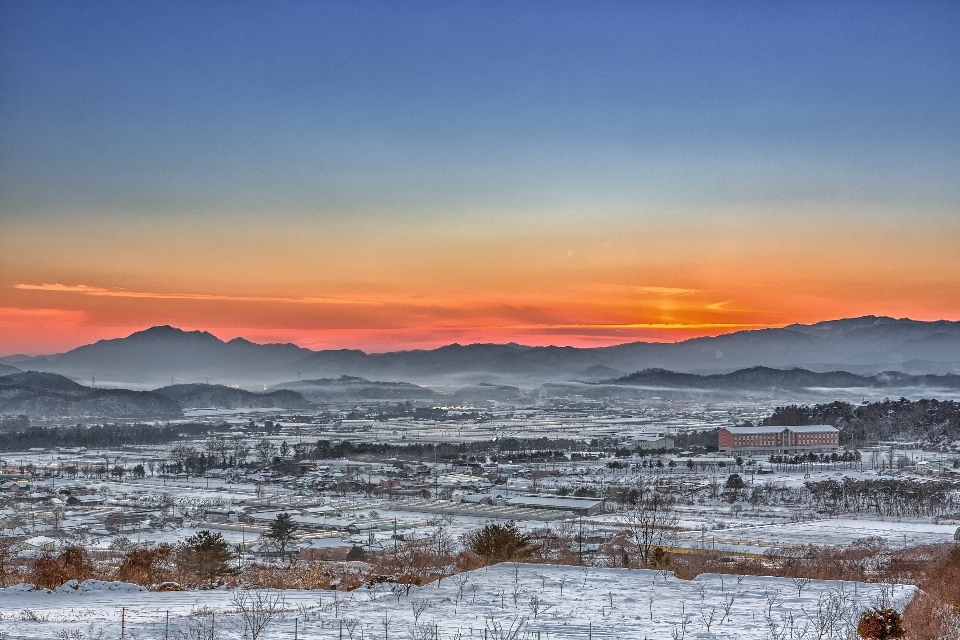 Paysage nature horizon montagne