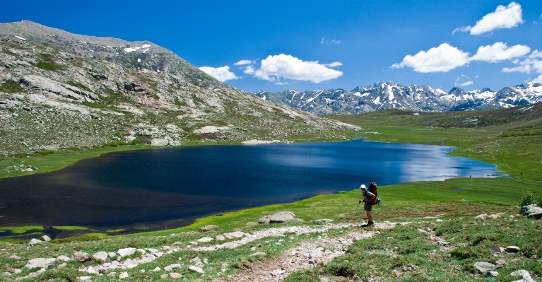 Wilderness walking mountain hiking Photo