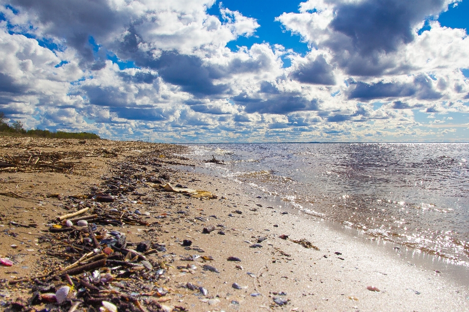 пляж пейзаж море побережье