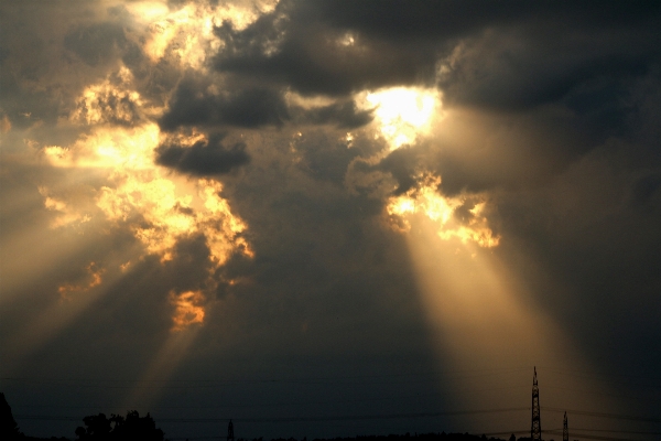 Horizon light cloud sky Photo