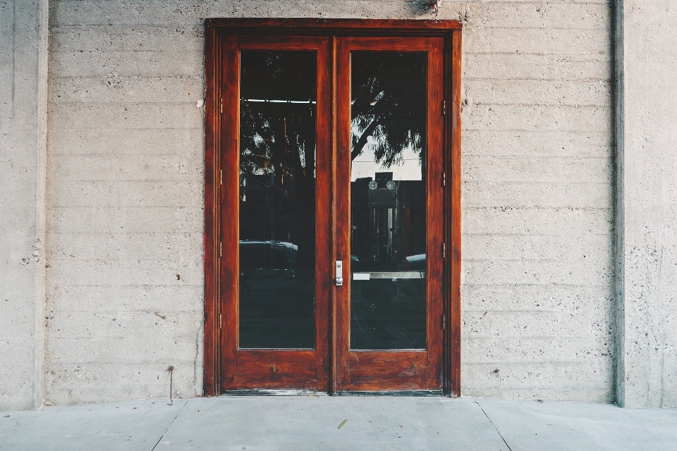 Die architektur holz haus fenster