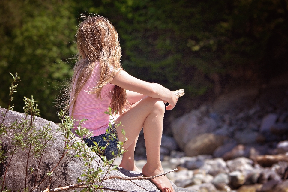 Nature personne fille femme