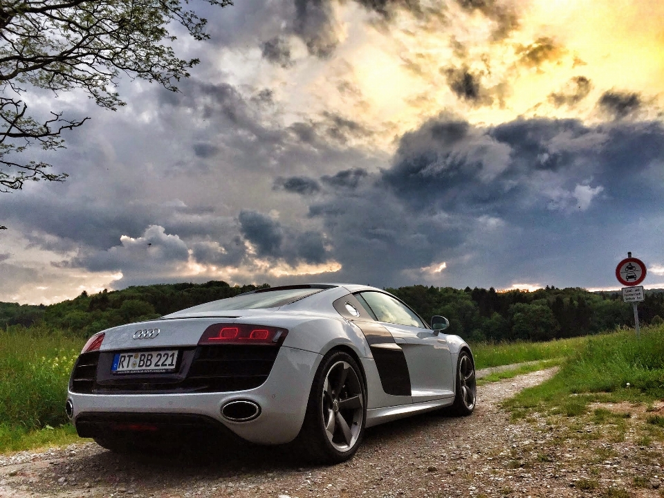 Paisagem estrada esporte carro