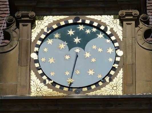 Star window clock time Photo