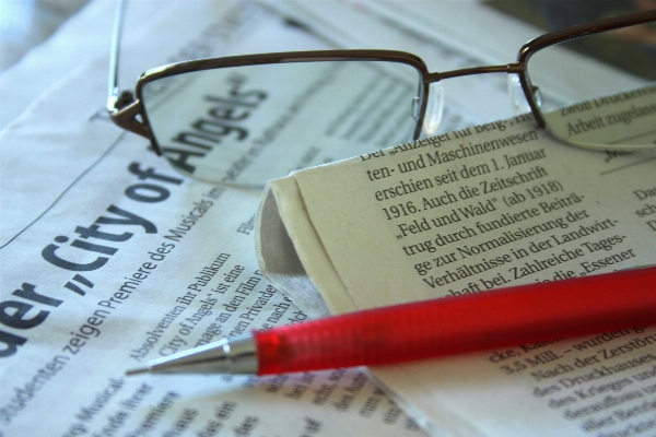 Writing morning pen reading Photo