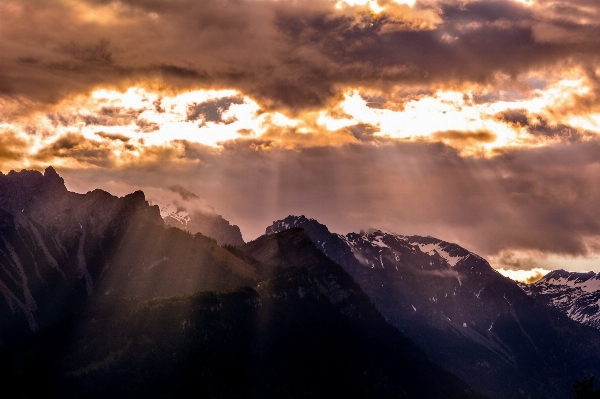 Landscape nature horizon mountain Photo