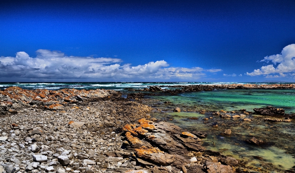 Praia paisagem mar costa