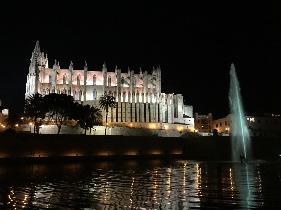 Water light architecture skyline