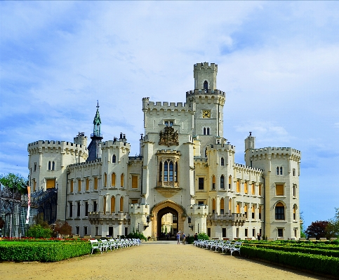 Foto Paisagem mansão
 prédio castelo
