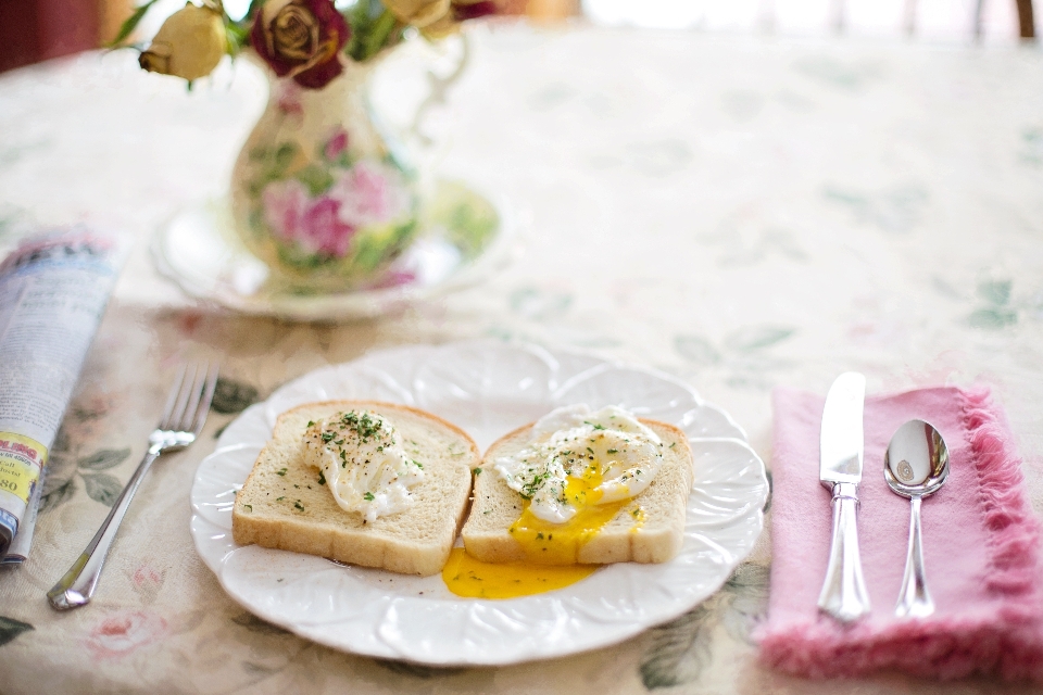 Morning flower meal food