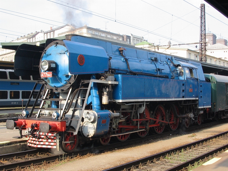 Izlemek demiryolu retro tren