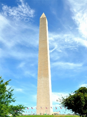 Anıt kule dönüm noktası washington Fotoğraf