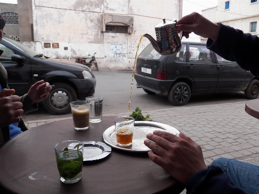 Tea vehicle shop pouring Photo