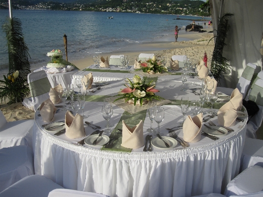 Beach boat meal vehicle Photo