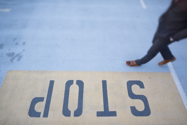 Pedestrian walking person road Photo