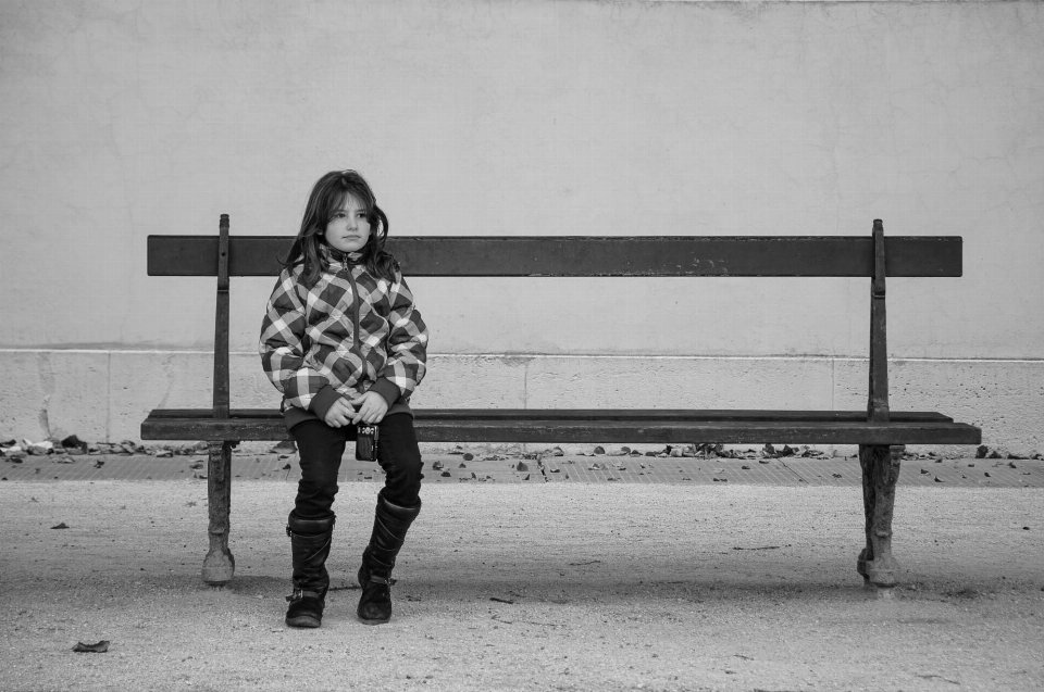 Noir et blanc
 personnes fille blanc