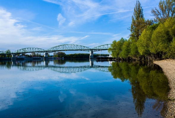 Photo Paysage arbre eau lac