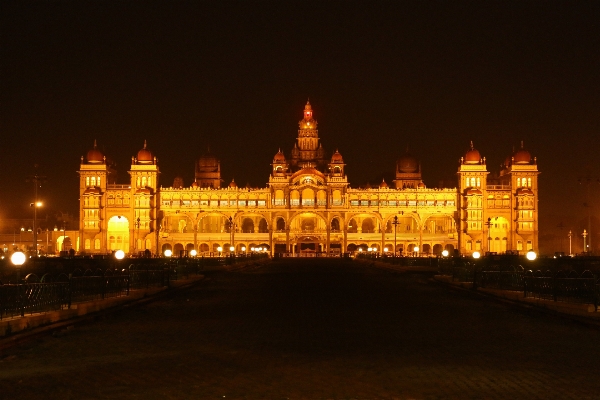 Night palace city cityscape Photo