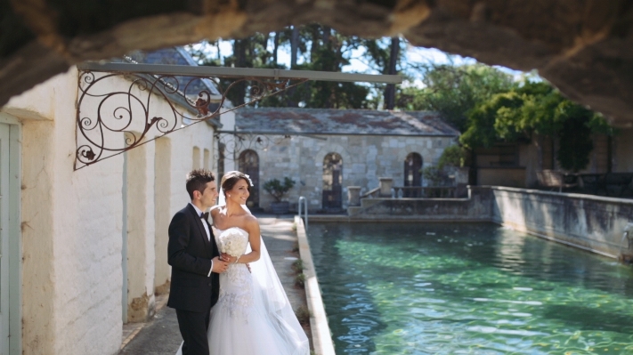 Mansion love couple wedding Photo