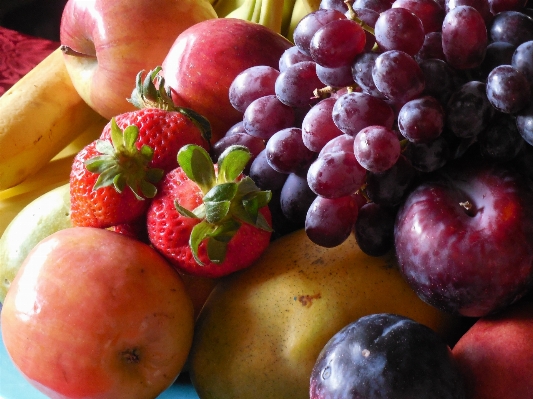 Apple table plant grape Photo