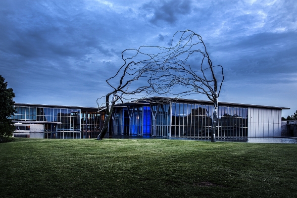 Grass architecture sky sunset Photo