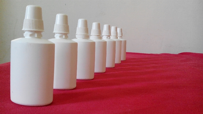 Liquid white plastic tube Photo