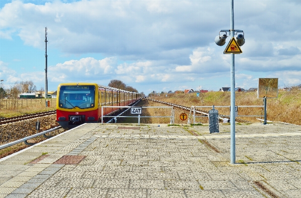 Track train walkway transport Photo