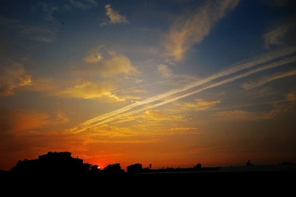 Sea horizon cloud sky Photo