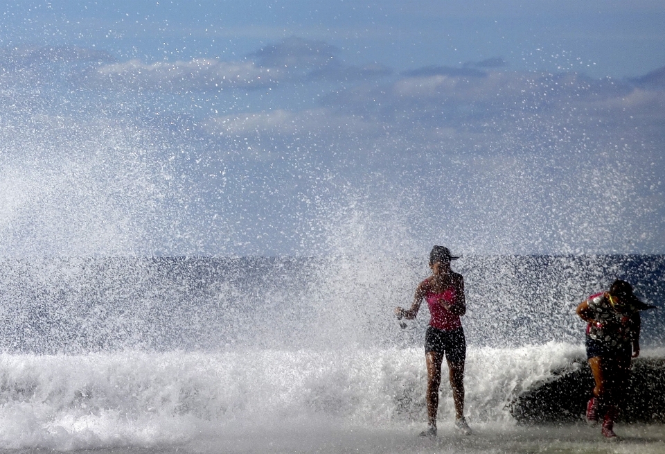 Plage mer côte eau