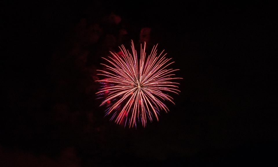 Ricreazione natale capodanno fuochi d'artificio