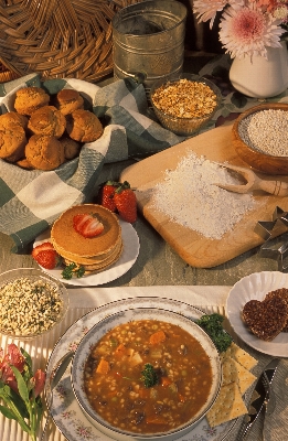 Gericht mahlzeit essen produzieren Foto