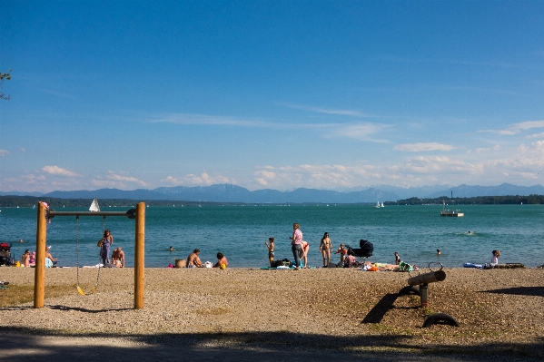 Beach landscape sea coast Photo