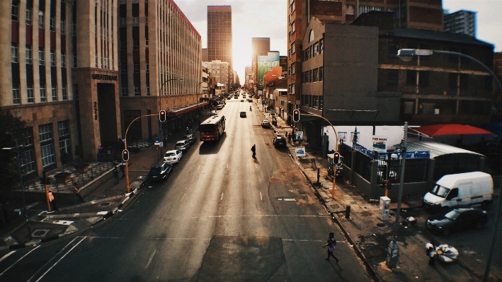 Pedestrian people road traffic Photo