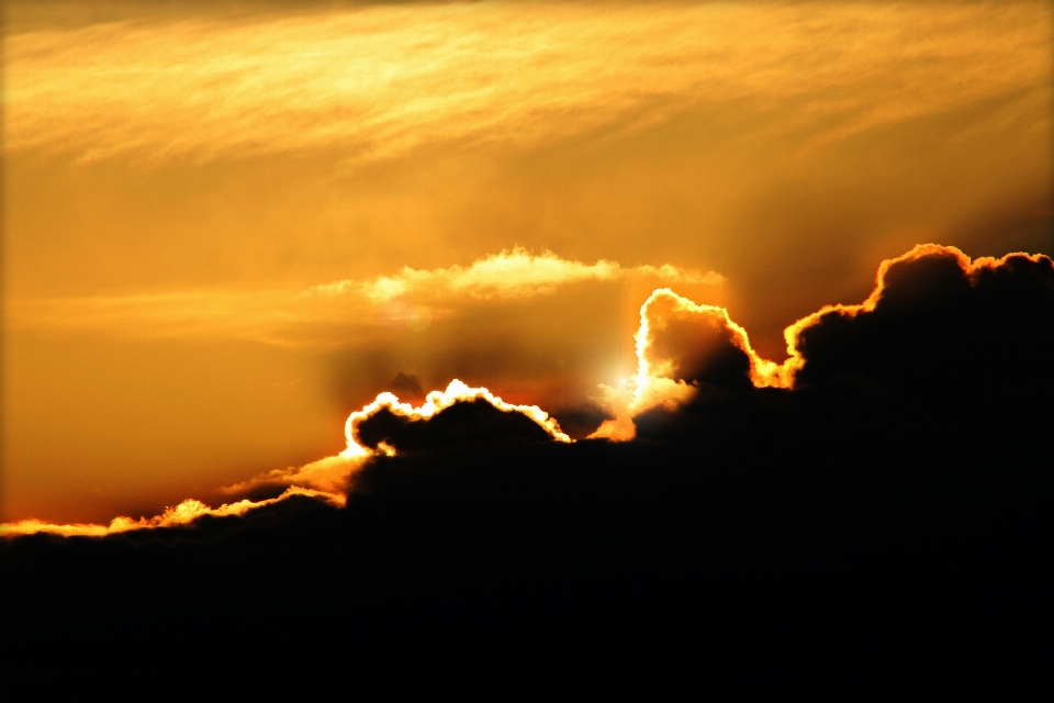 自然 クラウド 空 太陽