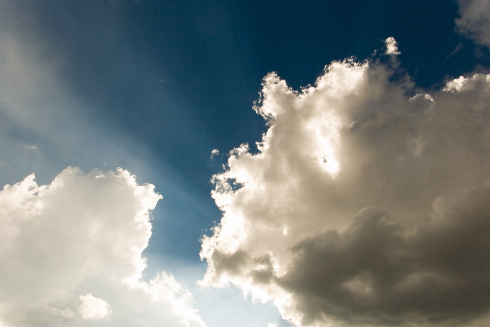 Nube cielo luz de sol atmósfera